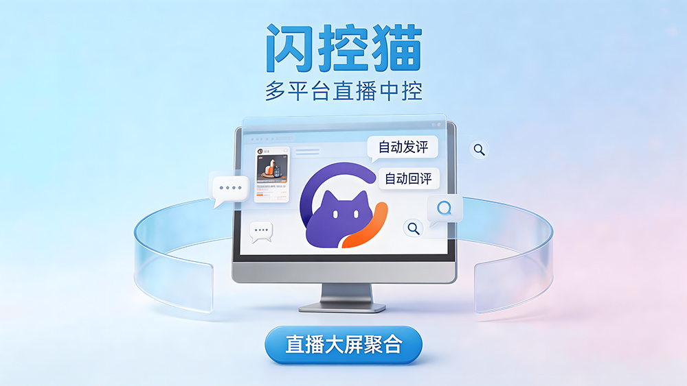 直播中控系统,麦小控,多平台直播,智能场控,电商直播效率提升