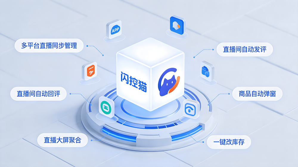 直播中控系统,麦小控,多平台直播,智能场控,电商直播效率提升
